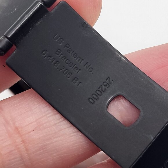 FOSSIL Women's Decker Watch Black Rhinestone Gold Tone - Picture 12 of 13